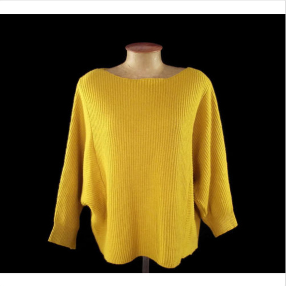 Anthropologie Sweaters - 🚫SOLD🚫 Anthro Ruby Moon Ochre Mustard Sweater